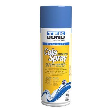 Imagem de Cola Spray Tek Bond Reposicionável - Cola spray para sublimação - Cola