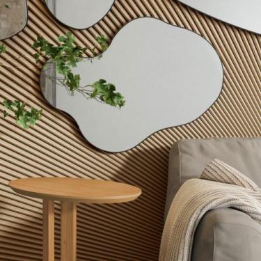 Imagem de Espelho Painel Decorativo Orgânico Dalla Costa 88 cm - Dalla Costa Q, 