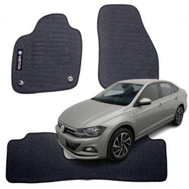 Imagem de Jogo 3P Tapete Personalizado Bordado Virtus 17 18 19 20 21 22 23 - W63