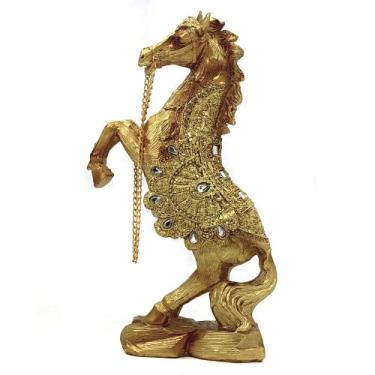 Imagem de Cavalo Decorativo Enfeite em Resina decoração casa sala - Luthi Comérc