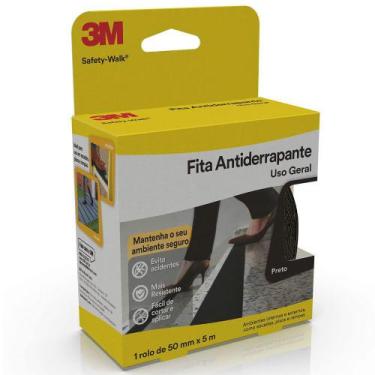 Imagem de Fita Antiderrapante 3M Safety-Walk Preta 50mm x 5metros