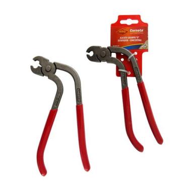 Imagem de Alicate Grampo "U" Estofador Concertina - 8 Polegadas - Corneta Ferram