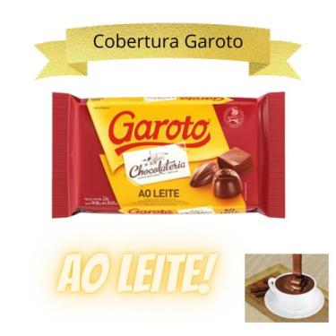 Imagem de Cobertura de Chocolate Garoto - 2.1KG, AO LEITE