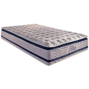 Imagem de Colchão Blue Solteiro 88cm Paropas de Molas com Pillow Top