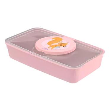 Imagem de Porta Lenço Umedecido Portátil Com Borracha De Vedação - PLASUTIL, Rap