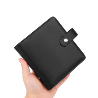 Imagem de Mini álbum de fotos com 112 bolsos para Fujifilm Instax Mini 12 11 9 90 8 7s 40, câmeras instantâneas Polaroid Snap/Z2300/SocialMatic e impressora instantânea Zip (1Pack, Preto)