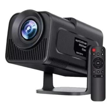 Imagem de Projetor Android 13 HY320 com 390 ANSI HDMI Wi-Fi Bluetooth para Tela 