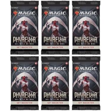 Imagem de 6 Packs Set Booster Pack Lot for Phyrexia All Will Be One for Magic: The Gathering