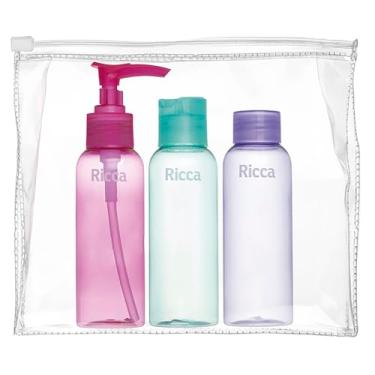 Imagem de Ricca Conjunto Com 3 Frascos de Viagem