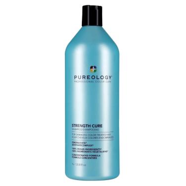 Imagem de Shampoo Pureology Strength Cure para cabelos danificados 1L