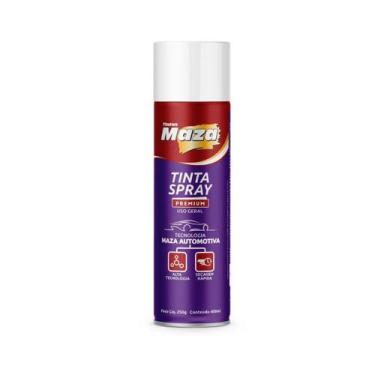 Imagem de Tinta Spray Branco Fosco Premium 400ml Maza 