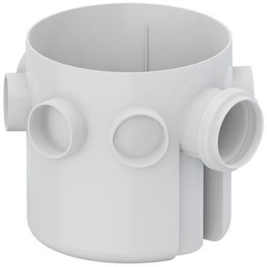 Imagem de Corpo Caixa Sifonada Nº 23 com 150x150x50mm de 7 Entradas Série R - 27