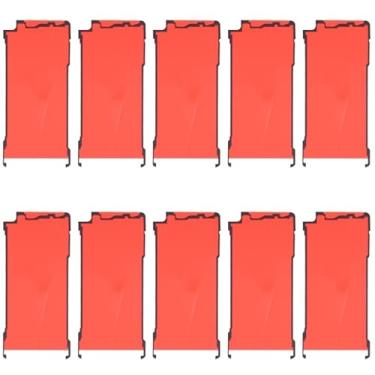 Imagem de Peças de substituição de telefone celular Para o Oppo Reno3 Pro 10pcs, adesivo de alojamento frontal Acessórios telefônicos