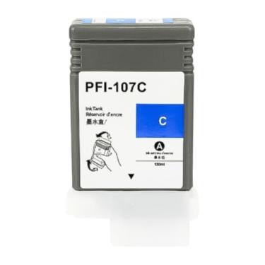 Imagem de Cartucho de Tinta Lotus PFI-107 Cyan 130ml Compatível para Plotter Canon IPF670, IPF680, IPF685, IPF770, IPF780 e IPF785