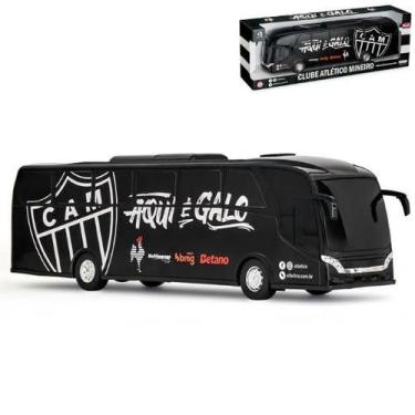 Imagem de Ônibus Do Time Atlético Grande Brinquedo Decoração Enfeite - Toys