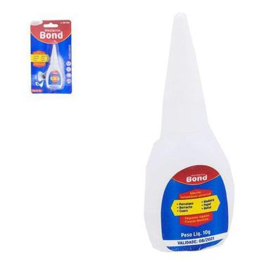 Imagem de Adesivo / Cola Instantânea Multiuso Bond 10G Na Cartela