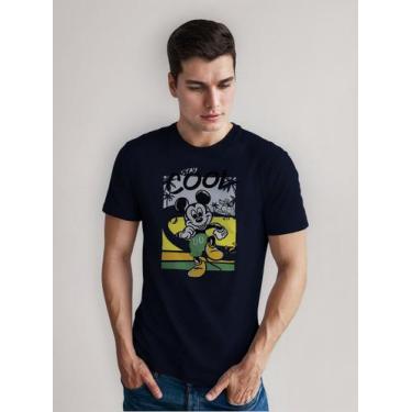 Imagem de Camiseta Masculina Manga Curta Em Algodão Mickey Stay Cool - mistermah