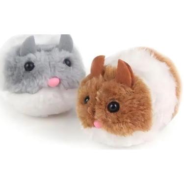 Imagem de Brinquedo Pet Rato Ratinho Pelúcia Que Vibra Para Gato - Elo Imports, 