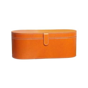 Imagem de FashionCha Bolsa de Armazenamento para Secador de Cabelo, Estojo de Transporte para Viagem, Anti-riscos, à Prova de Choque, à Prova D'água, Suporte para Seca, laranja