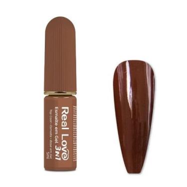 Imagem de Esmalte em gel 3 em 1 5ml cor 43 real love