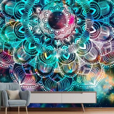 Imagem de Papel de Parede Mandala Decorativa Sala Painel - 283pcp - Allodi