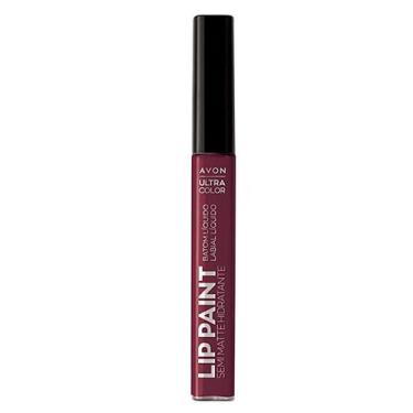 Imagem de Avon Batom Líquido Lip Paint Vinho Que Quero Ser - 7Ml