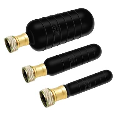 Imagem de Kit de bexiga de limpeza de drenos, desentupidor de bexiga de drenagem de borracha para tubo de 2,5 a 15 cm, cozinha, banheiro, pia, chuveiro e piscina com energia de água, desobstrui bloqueios