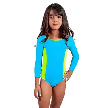 Imagem de Maiô Infantil Natação Criança Com Forro Interno Poliamida - HYPE MODAS