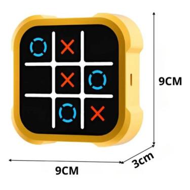 Imagem de Jogo Velha Tabuleiro Diversão Memória Brinquedo Tic Tac Toe - FANSIKID