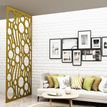 Imagem de Painel Vazado Divisória MDF Nairóbi Crú - Decore Painéis e Divisórias,
