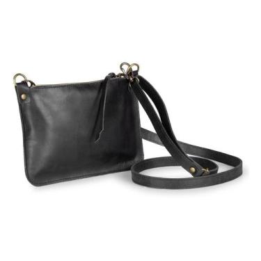 Imagem de Bolsa Feminina Pequena Tiracolo Couro legitimo basica - ello griff, Pr