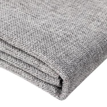 Imagem de Tecido M Mute Touch 102x145cm de linho espessado cinza claro