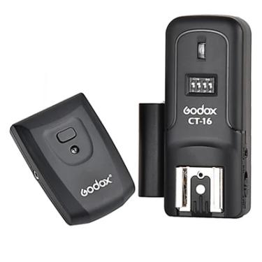 Imagem de Kit Rádio Flash Universal Wireless Godox Ct-16.