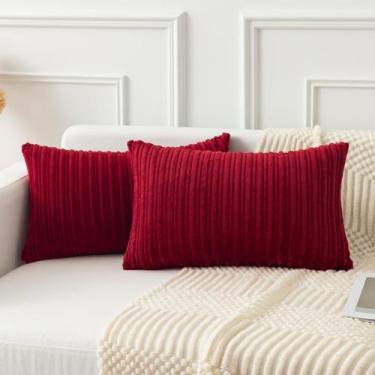 Imagem de Capa de almofada decorativa K KEVIN TEXTILE 30x50cm, conjunto de velud