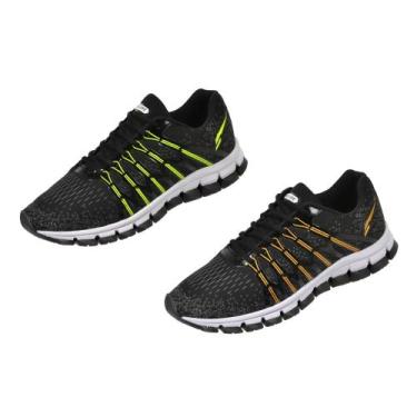 Imagem de Tênis Lançamento Masculino kit Olymp Mega leve, Ptdour, Ptlima, 43