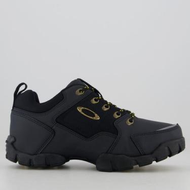 Imagem de Tênis Oakley Halftrack Low II Preto e Dourado, 39