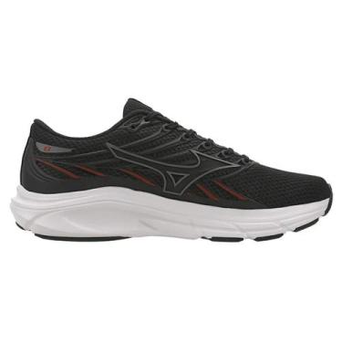 Imagem de Tênis Mizuno Jet 8 Preto e Branco, 40 BR