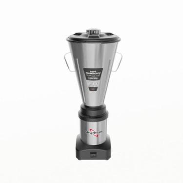 Imagem de Liquidificador Industrial Monobloco Skymsen Inox 10L Baixa Rotação 0,5