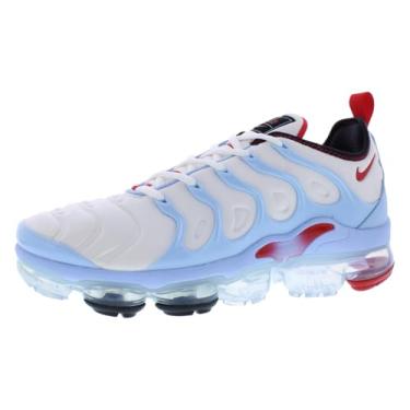 Imagem de Nike Tênis de corrida masculino, Branco/vermelho universitário - preto - azul psíquico, 9