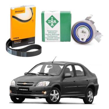Imagem de Kit Correia Dentada Tensor Prisma 1.4 2007 A 2012 - Continental