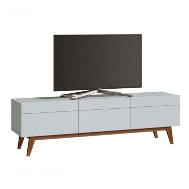 Imagem de Rack Classic 3g Branco Acetinado - Imcal Móveis