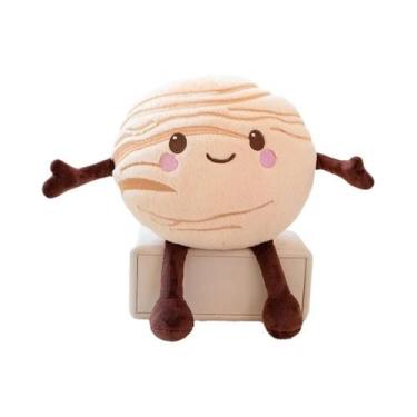 Imagem de Brinquedos De Pelúcia Planeta Com Sorriso Fofo Para Crianças, Terra, L