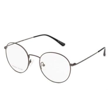 Imagem de Armação Óculos Grau Clipon 2 Em 1 Masculino Marcos Grafite - Osônio