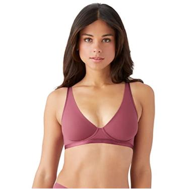 Imagem de b.tempt'd Sutiã feminino Nearly Nothing Plunge com aro, Marrom, 34DDD