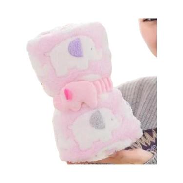 Imagem de Cobertor Para Bebê Recém-Nascido Em Flanela Macia, Conjunto De Roupa D