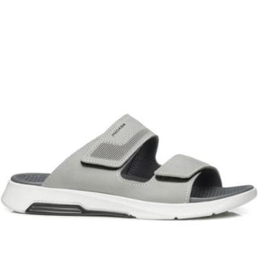Imagem de Chinelo Pegada Masculino em Couro Silver 134704-09-Masculino