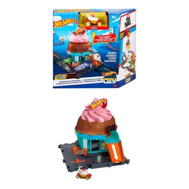 Imagem de Pista Hot Wheels City Sorveteria HTN77 Mattel