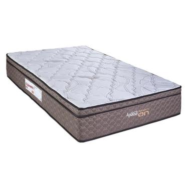 Imagem de Colchão Solteiro C/ Vibro Massagem Aplause Smart Brown (88x188x26) - Paropas