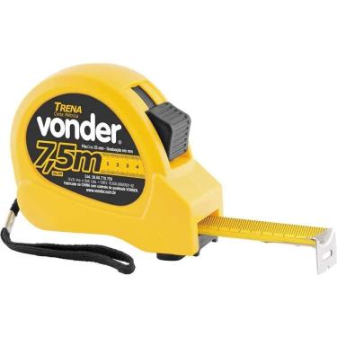 Imagem de Trena Curta De Aço 7,5 M X 25 Mm Vonder Ostenvonder