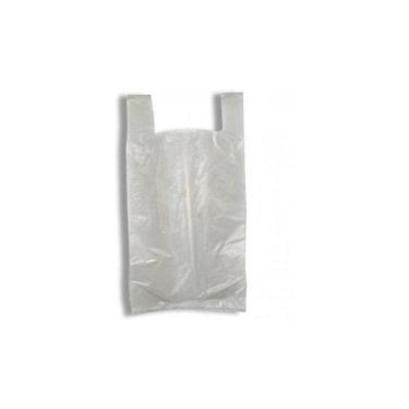 Imagem de Sacolas Plasticas Branca Reciclada Reforçada 45x60 5 Kg
